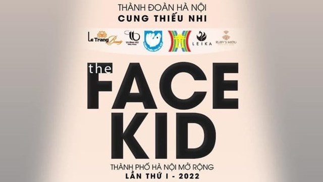 Khởi động cuộc thi ‘The Face Kid’ TP Hà Nội mở rộng 