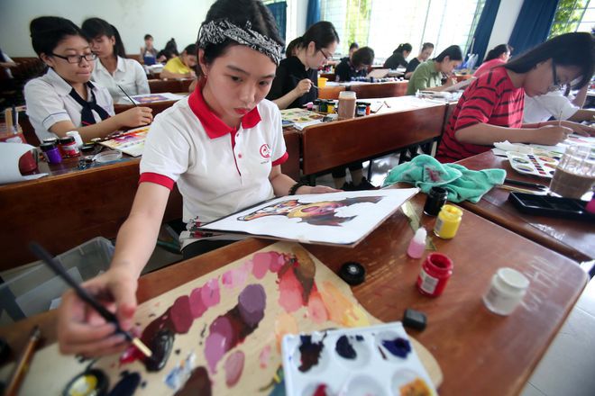 Không có năng khiếu vẫn có thể theo học khối ngành mỹ thuật?