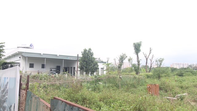 Khung cảnh nhếch nhác của Dự án bệnh viện 207 tỷ đồng nằm im trên giấy
