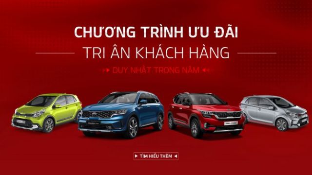 Kia Việt Nam triển khai chương trình ưu đãi đặc biệt tri ân khách hàng