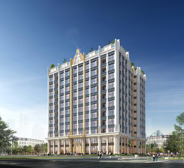 Kiến trúc Chateau (Lâu đài) độc đáo tại Shophouse D. Metropole Hà Tĩnh - Ảnh 2. Kiến trúc Chateau (Lâu đài) độc đáo tại Shophouse D. Metropole Hà Tĩnh - Ảnh 2.