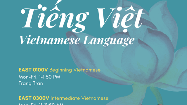 Lần đầu tiên tiếng Việt được giảng dạy tại 2 trường Đại học tại Mỹ