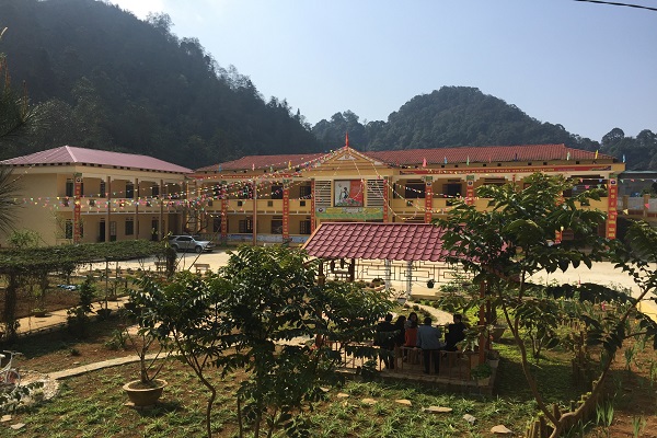 Ngôi trường ở xã Nàn Sín, huyện Si Ma Cai