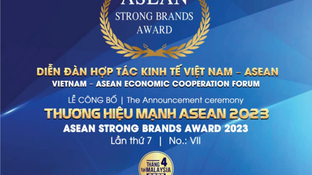 Lễ công bố Thương hiệu mạnh ASEAN 2023 sẽ diễn ra vào tháng 04/2023 