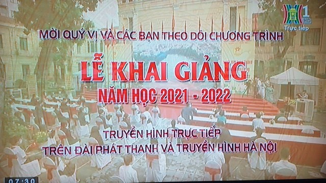 Lễ khai giảng đặc biệt ở Thủ đô