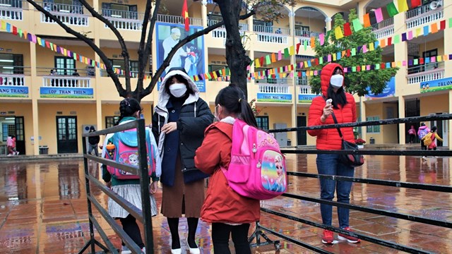 Lịch đi học trực tiếp của học sinh trên cả nước