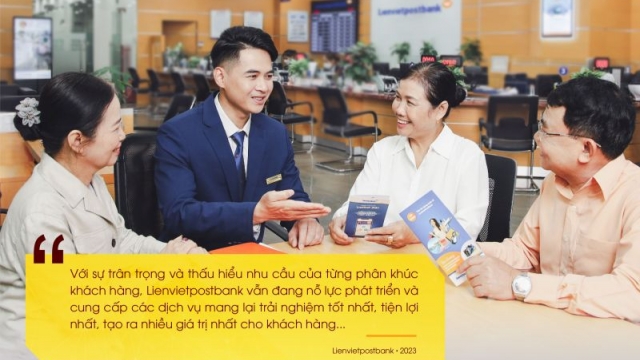 Lienvietpostbank: 15 năm chinh phục khách hàng 