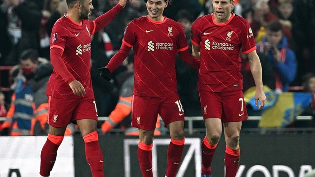 Liverpool đánh bại Norwich, giành vé vào tứ kết FA Cup