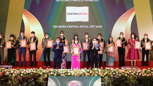 Lộ diện quán quân Top 10 Công ty uy tín ngành bán lẻ 2021
