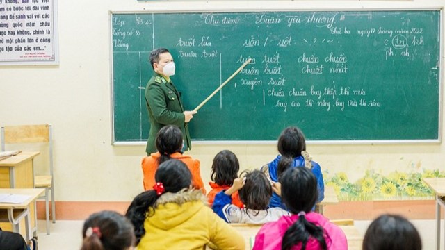Lớp học đặc biệt nơi miền sơn cước