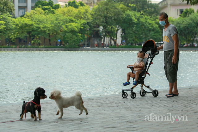 Lượn phố qua ảnh: Hà Nội vào Thu bằng cái se lạnh đầu mùa, lâu lắm rồi mới có ngày đẹp trời đến vậy - Ảnh 13.