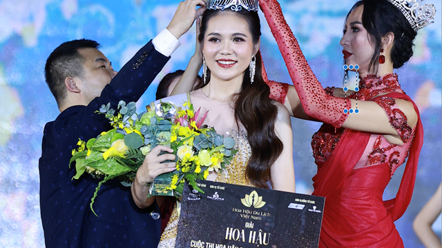 Lương Kỳ Duyên đăng quang Hoa hậu Du lịch Việt Nam 2022