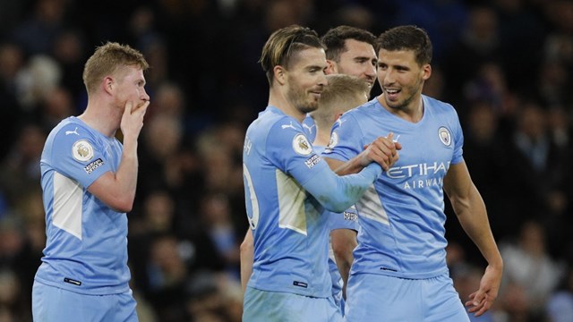 Man City giành chiến thắng 7-0 trước Leeds