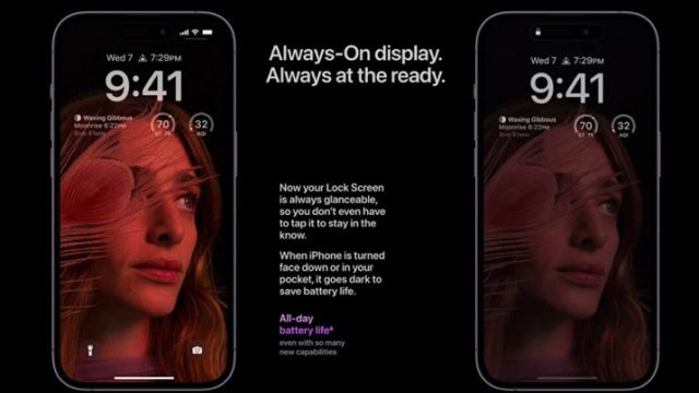 Màn hình Always-On Display Samsung vẫn tốt hơn iPhone 14 Pro
