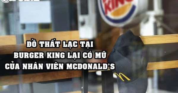 Marketing cà khịa như Burger King: Đăng ảnh đồ thất lạc của khách hàng, trong đó có mũ của nhân viên McDonald’s