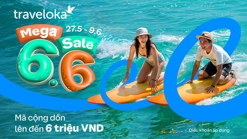 Mega Sale 6.6: Traveloka hé lộ xu hướng du lịch nổi bật và ưu đãi hấp dẫn mùa hè 2025