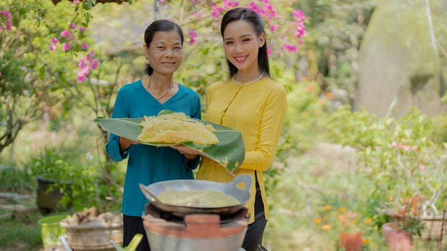 Miss Intercontinental Bảo Ngọc làm Đại sứ Lễ hội Bánh dân gian Nam Bộ