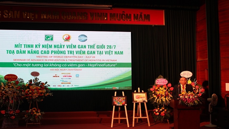 Mít tinh kỷ niệm Ngày viêm gan Thế giới và Tọa đàm “ Nâng cao phòng trị viêm gan ở Việt Nam” 