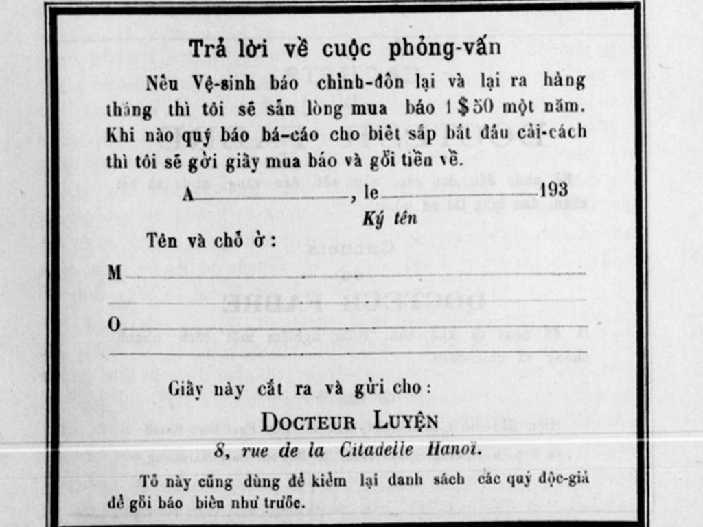 Mở chồng báo cũ: Tờ báo phát không 'truyền bá vệ sinh' - ảnh 1