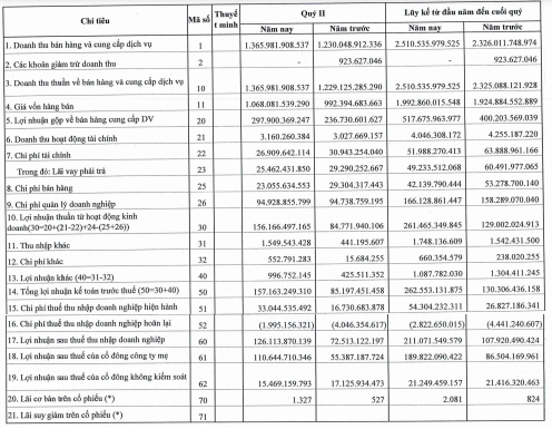 Mỏ Việt Bắc (MVB) báo lãi sau thuế nửa đầu năm 2021 đạt 211 tỷ đồng, gần gấp đôi cùng kỳ 2020 - Ảnh 1.