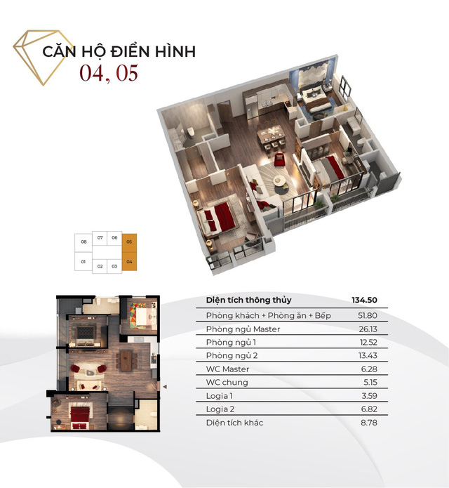 Mỏi mắt tìm căn hộ 3 phòng ngủ giá 30 triệu/m2 gần trung tâm Hà Nội - Ảnh 1. Mỏi mắt tìm căn hộ 3 phòng ngủ giá 30 triệu/m2 gần trung tâm Hà Nội - Ảnh 1.