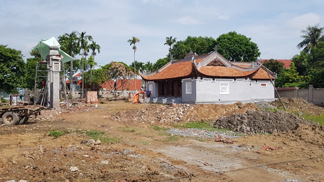 Một di tích lịch sử bị chia tách