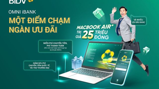 Một điểm chạm - Ngàn ưu đãi với Omni BIDV iBank