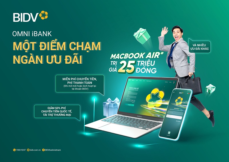 Một điểm chạm - Ngàn ưu đãi với Omni BIDV iBank