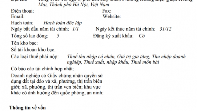 Một doanh nghiệp trúng thầu gần 2.500 tỷ đồng, đăng ký chỉ 5 lao động?