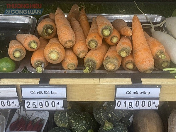 Cà rốt tại Co.op Food Trần Hưng Đạo ngày 23/8/2022 Cà rốt tại Co.op Food Trần Hưng Đạo ngày 23/8/2022