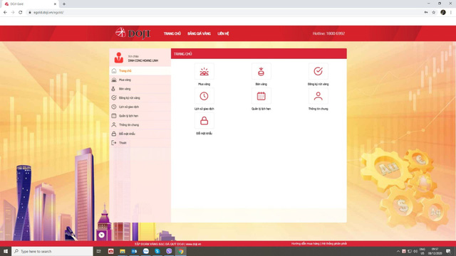 Mua vàng Thần tài trực tuyến siêu tốc qua ứng dụng eGold của DOJI - Ảnh 2.