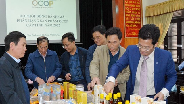 Nam Định: Làm OCOP, thêm 65 cơ sở, hộ sản xuất được ‘lĩnh thưởng’