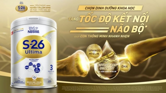 Nestlé chính thức giới thiệu sản phẩm dinh dưỡng khoa học S-26 Ultima 3 