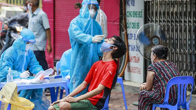 Ngày 13/9, Hà Nội ghi nhận 37 ca dương tính, còn 9 ‘ổ dịch’ mới, phức tạp