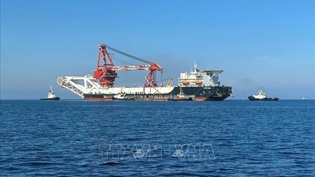 Nga hoàn tất lắp đặt đường ống 'Dòng chảy phương Bắc 2'