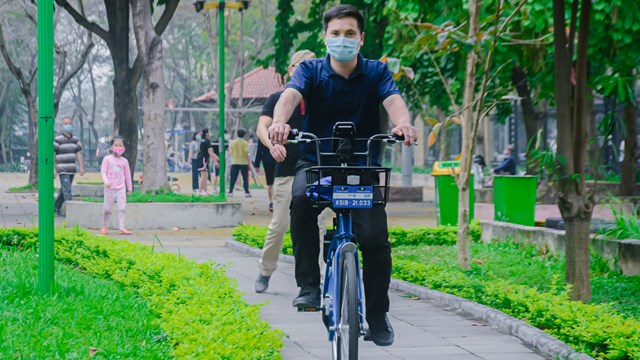Ngắm những chiếc xe đạp công cộng sắp được triển khai tại Hà Nội