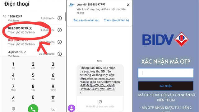 Nghe một cú điện thoại của nhân viên BIDV rởm, mất luôn 108 triệu đồng