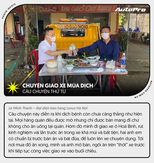 Nghe sales kể chuyện giao xe mùa dịch: Làm ‘lễ’ ngay tại chốt, mang cả bàn ghế bát đũa để tiện ăn cơm - Ảnh 7. Nghe sales kể chuyện giao xe mùa dịch: Làm ‘lễ’ ngay tại chốt, mang cả bàn ghế bát đũa để tiện ăn cơm - Ảnh 7.