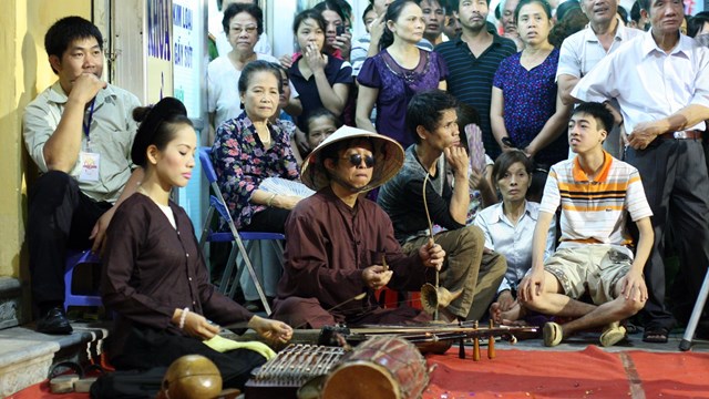 Nghệ thuật hát Xẩm trong xã hội đương đại 