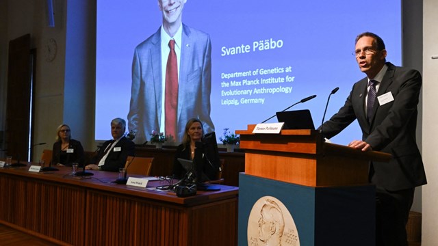 Nhà khoa học Thụy Điển đoạt giải Nobel Y sinh 2022