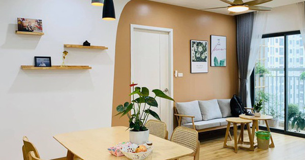 Nhà ở xã hội 69m² siêu ấm áp và tiện ích với chi phí cải tạo 200 triệu đồng của cặp vợ chồng 9X ở Từ Liêm, Hà Nội