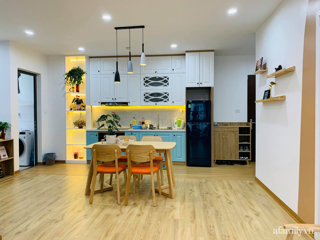 Nhà ở xã hội 69m² siêu ấm áp và tiện ích với chi phí cải tạo 200 triệu đồng của cặp vợ chồng 9X ở Từ Liêm, Hà Nội - Ảnh 1. Nhà ở xã hội 69m² siêu ấm áp và tiện ích với chi phí cải tạo 200 triệu đồng của cặp vợ chồng 9X ở Từ Liêm, Hà Nội - Ảnh 1.