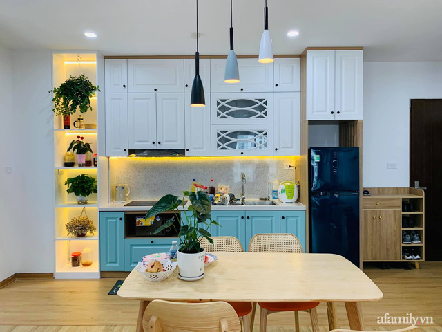Nhà ở xã hội 69m² siêu ấm áp và tiện ích với chi phí cải tạo 200 triệu đồng của cặp vợ chồng 9X ở Từ Liêm, Hà Nội - Ảnh 15. Nhà ở xã hội 69m² siêu ấm áp và tiện ích với chi phí cải tạo 200 triệu đồng của cặp vợ chồng 9X ở Từ Liêm, Hà Nội - Ảnh 15.