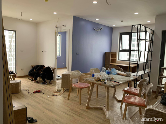 Nhà ở xã hội 69m² siêu ấm áp và tiện ích với chi phí cải tạo 200 triệu đồng của cặp vợ chồng 9X ở Từ Liêm, Hà Nội - Ảnh 6. Nhà ở xã hội 69m² siêu ấm áp và tiện ích với chi phí cải tạo 200 triệu đồng của cặp vợ chồng 9X ở Từ Liêm, Hà Nội - Ảnh 6.