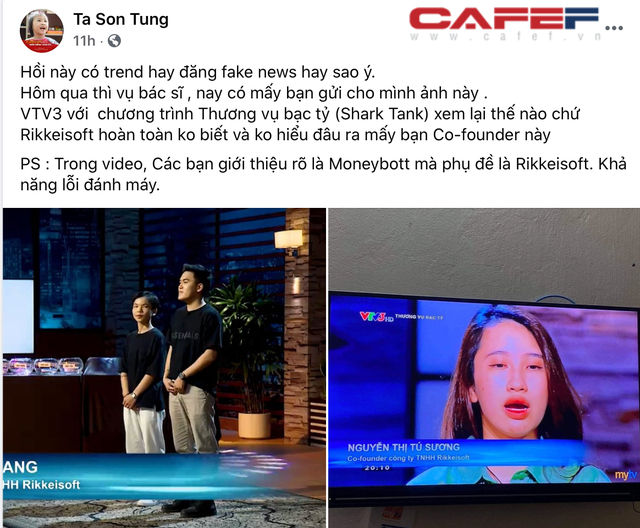 Nhầm lẫn tai hại của Shark Tank: Đăng sai tên startup iAI thành Rikkeisoft, Founder công ty có tham vọng lớn hơn FPT phải lên tiếng không hiểu đâu ra mấy Cofounder này - Ảnh 2. Nhầm lẫn tai hại của Shark Tank: Đăng sai tên startup iAI thành Rikkeisoft, Founder công ty có tham vọng lớn hơn FPT phải lên tiếng không hiểu đâu ra mấy Cofounder này - Ảnh 2.