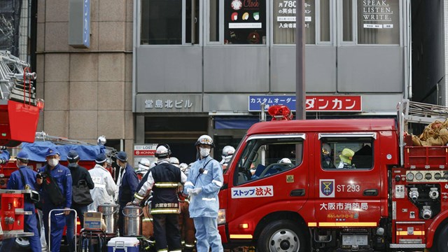 Nhật Bản: Vụ phóng hỏa ở Osaka có thể đã bị sao chép từ vụ tấn công xưởng phim hoạt hình Kyoto Animation