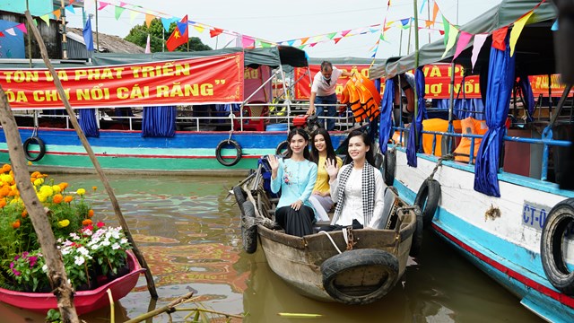Nhiều hoạt động trong Ngày hội Du lịch 'Văn hóa chợ nổi Cái Răng' năm 2022