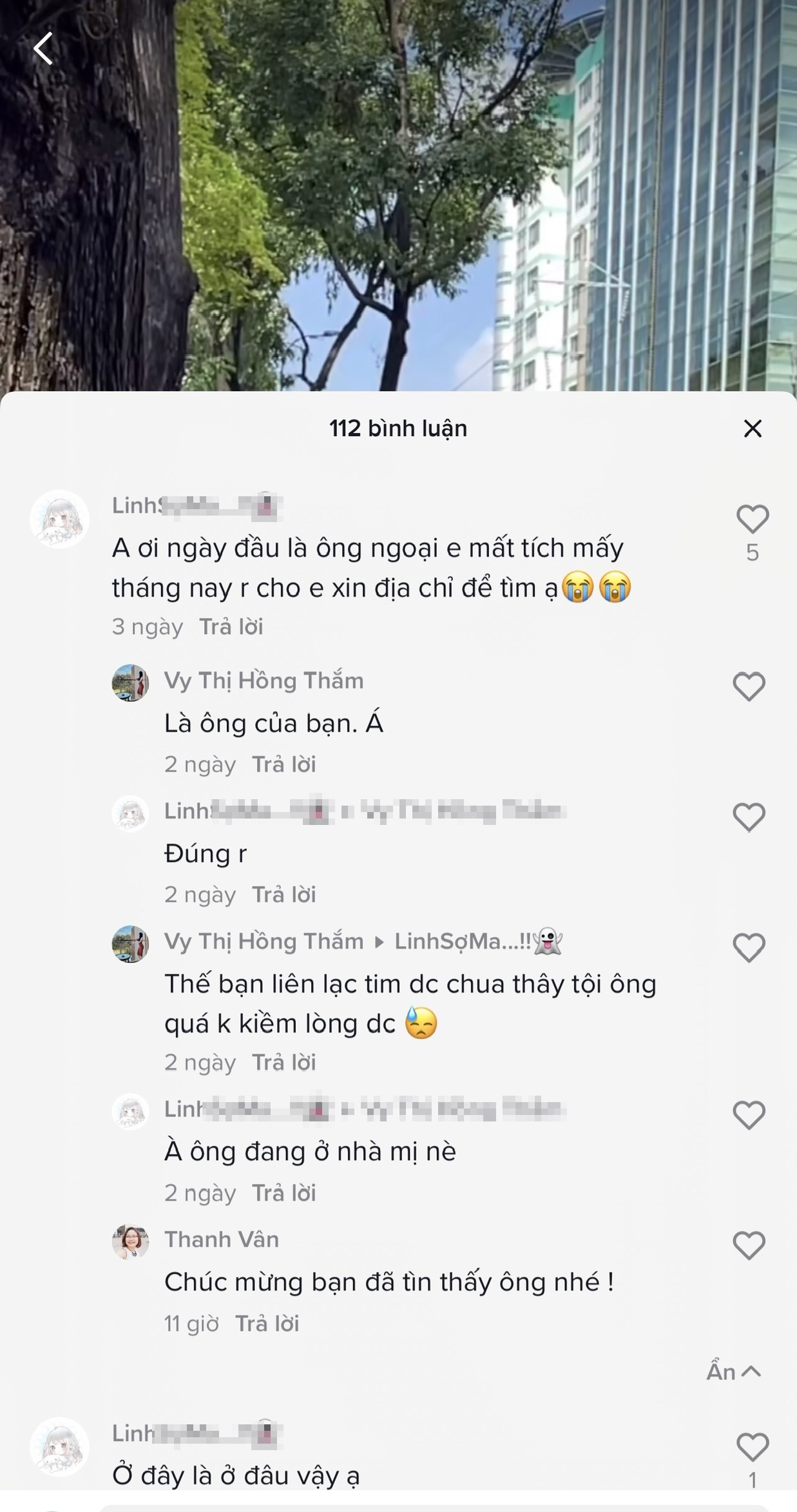 Nhờ TikTok, gia đình tìm thấy cụ ông 76 tuổi đi lạc 3 tháng ở TP.HCM - ảnh 1