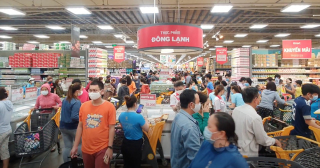 Nhu cầu thực phẩm tăng đột biến tại Tp.HCM: Các siêu thị AEON Mall, Big C, Vinmart tăng dự trữ cung lên gấp 5-7 lần, đảm bảo dự phòng cho 3-6 tháng - Ảnh 2.