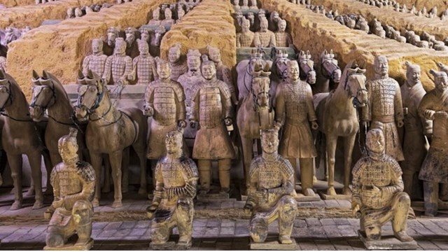 Những bí mật về đội quân đất nung trong lăng mộ Tần Thủy Hoàng